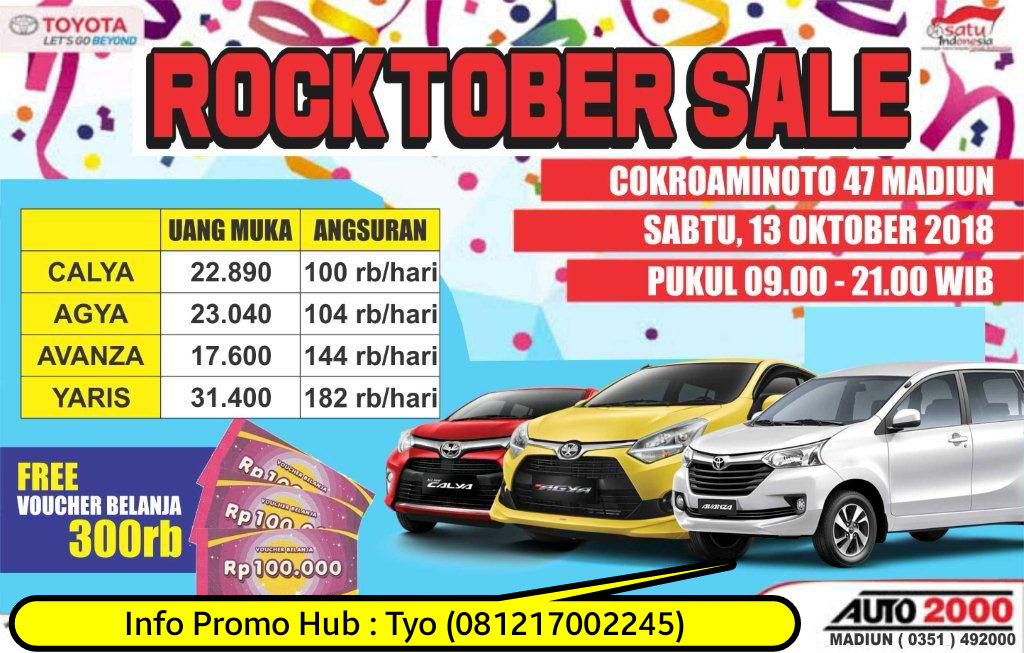 Promo Khusus Hari Sabtu 2018, segera hubungi Tyo Wibowo 081217002245, sebelom Kehabisan.