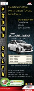 PROMO CALYA SEPTEMBER .HUB : TYO 081217002245