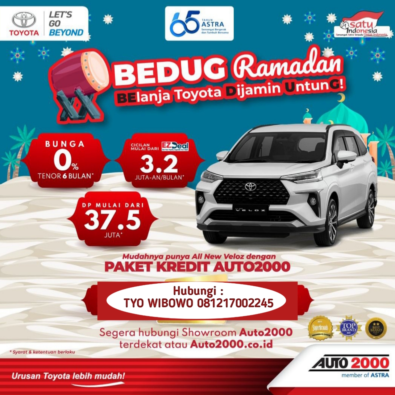 PROMO BEDUG LEBARAN ,MENANGKAN GRAND PRIZE AVANZA, VELOZ DAN RAIZE 