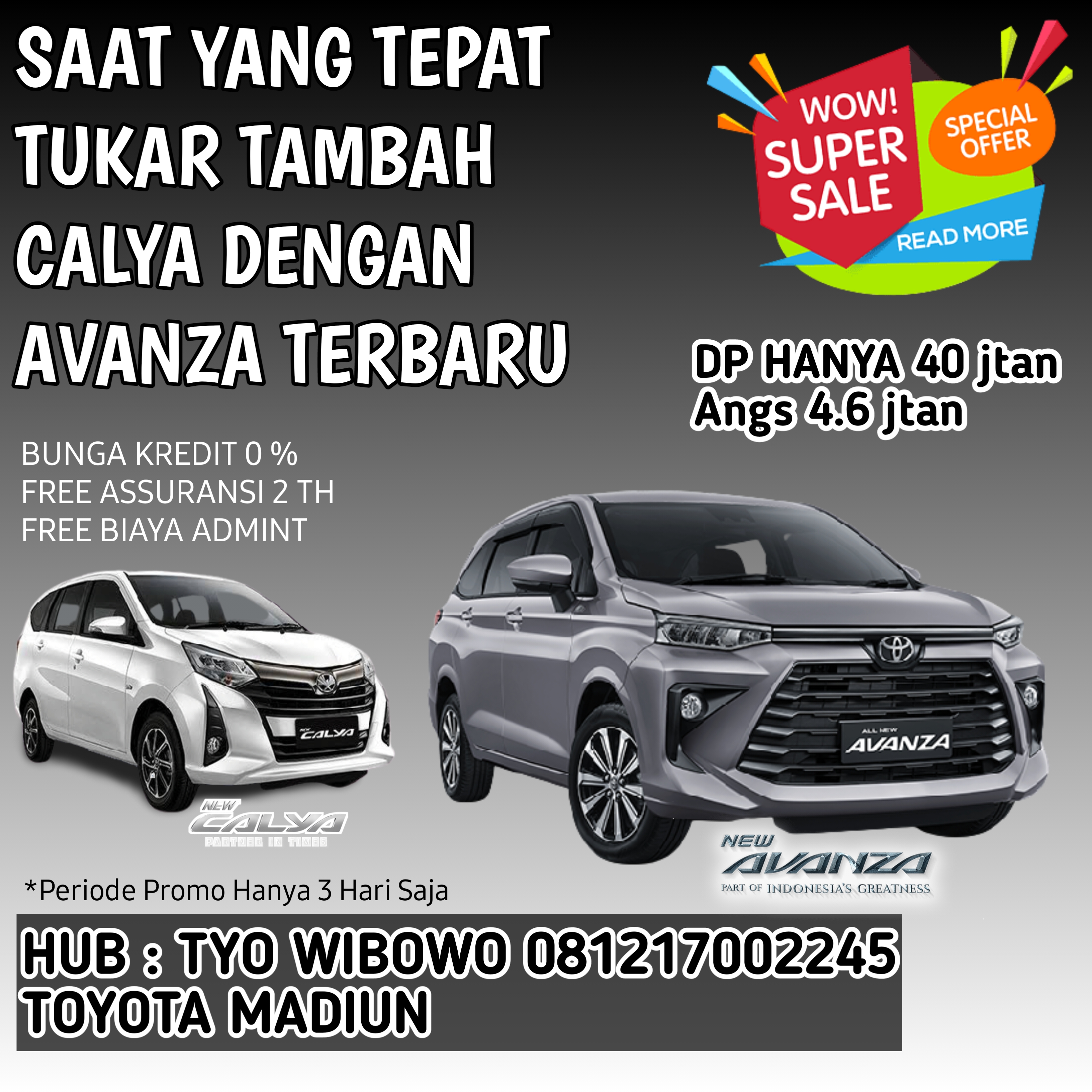 PROMO AVANZA DAN VELOZ JULI 2022. PROMO TERBATAS
