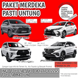 PROMO PAKET MERDEKA, PASTI UNTUNG ,HARGA TERBAIK BULAN INI