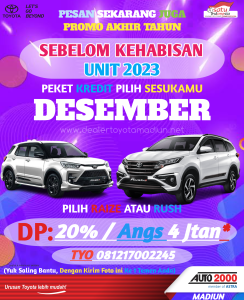 PROMO TERBAIK DESEMBER AKHIR TAHUN 2023