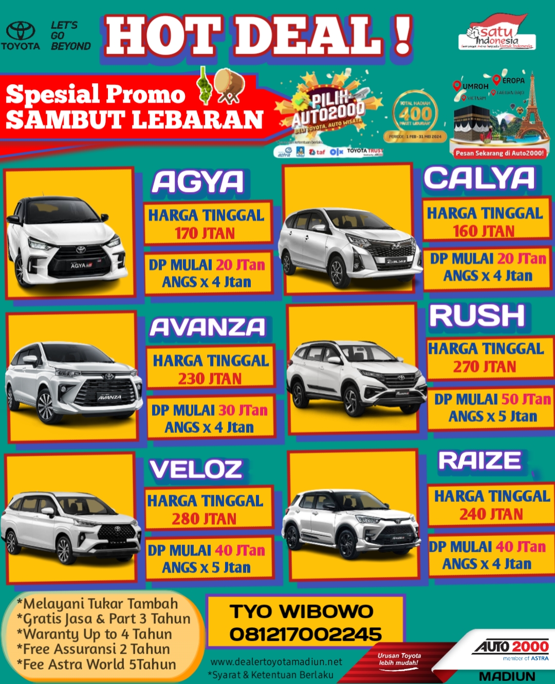 PROMO MARET 2024 ,HARGA TERBAIK DAN BANYAK UNTUNGNYA