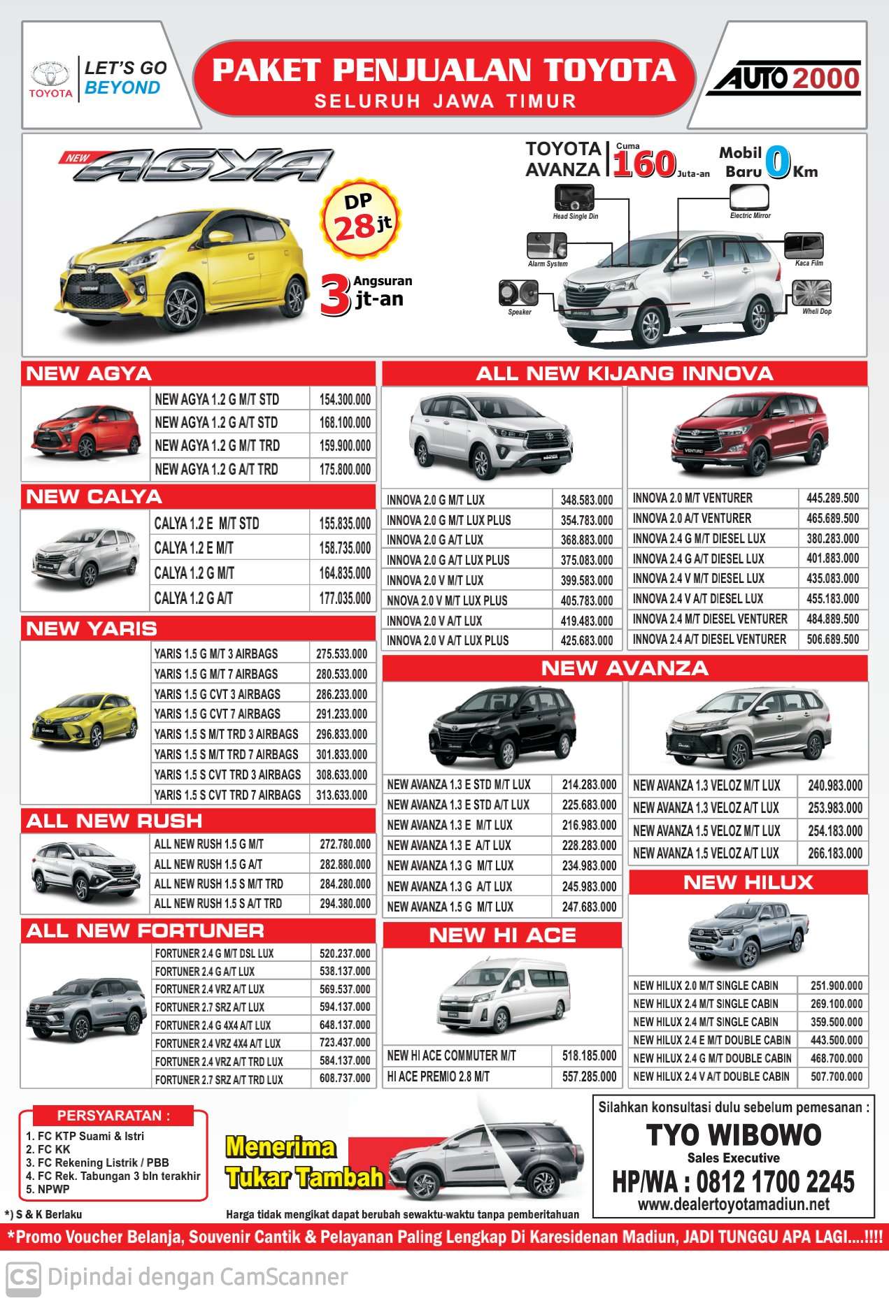Harga Terbaik Bulan JULI TOYOTA MADIUN