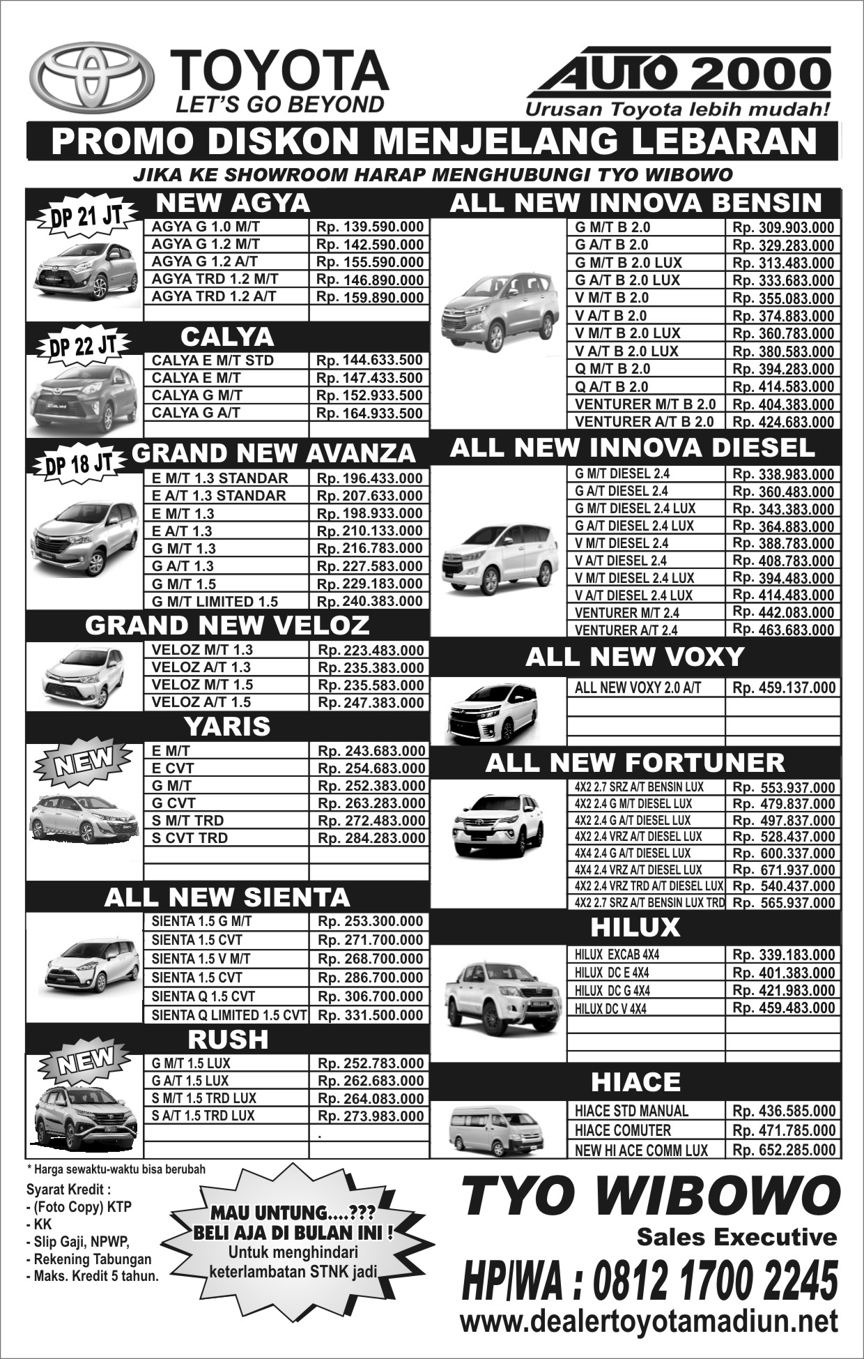 PROMO APRIL MENJELANG LEBARAN 2018