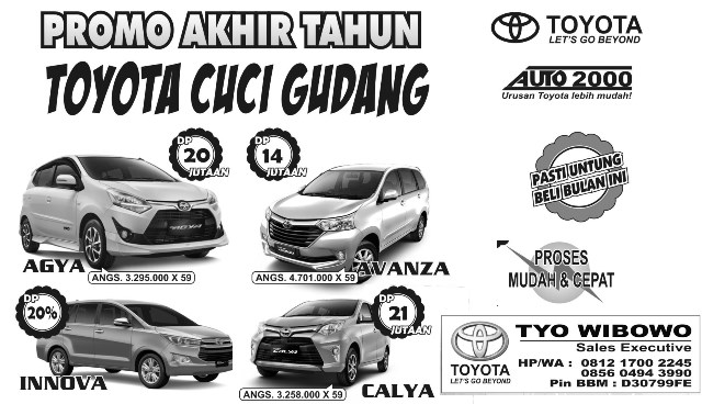 Promo Akhir Tahun Toyota